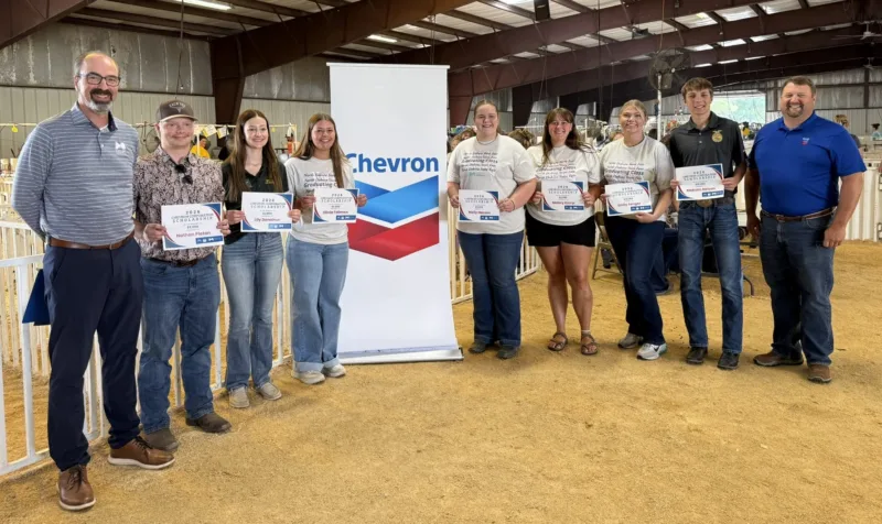 Chevron scholarship recipients announced
